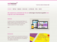 webminze.de Webseite Vorschau