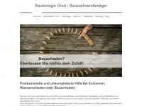baubiologie-draxl.de Webseite Vorschau
