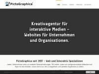 pictographica.de Webseite Vorschau