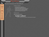 guitar-letter.de Webseite Vorschau