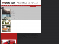 homilius-bau.de Webseite Vorschau