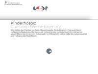 kinderhospiz-cuxhaven.de Webseite Vorschau