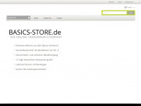 basics-store.de Webseite Vorschau