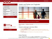 am-flughafen.com Webseite Vorschau