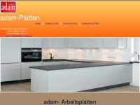 adam-platten.de Webseite Vorschau