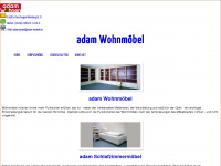adam-wohnen.de Webseite Vorschau