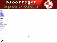 moorregersv.de Webseite Vorschau