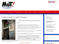 muttheater.de Webseite Vorschau