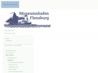 museumshafen-flensburg.de Webseite Vorschau