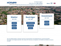 homann-immobilien.de Webseite Vorschau