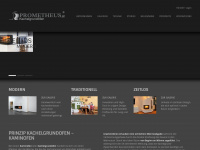 prometheus.at Webseite Vorschau