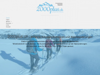 2000plus.ch Webseite Vorschau
