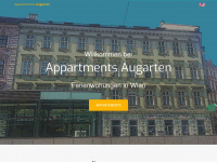 appartementsaugarten.at Webseite Vorschau