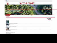 auto-report.ch Webseite Vorschau