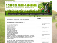 schubkarren-ratgeber.de Webseite Vorschau