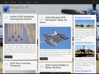 aviapics.ch Webseite Vorschau