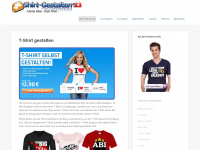 shirt-gestalten.ch Webseite Vorschau