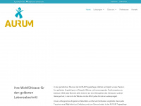 aurum-ambulanz.de Webseite Vorschau