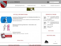 ossiach.gv.at Webseite Vorschau