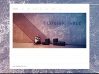 florianfaber.com Webseite Vorschau
