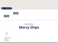 mercyships.no Webseite Vorschau