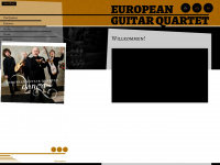 europeanguitarquartet.com Webseite Vorschau