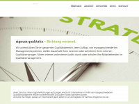 signum-qualitatis.ch Webseite Vorschau
