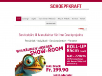 schoepfkraft.ch Webseite Vorschau
