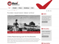 resi-web.at Webseite Vorschau