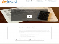 fair-invest.eu Webseite Vorschau