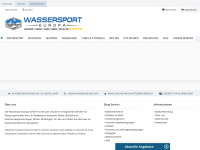 wassersporteuropa.de Webseite Vorschau