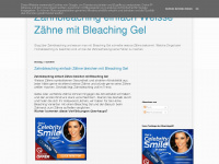 zahnbleaching1.blogspot.com Webseite Vorschau