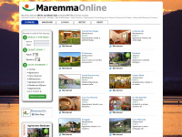 maremmaonline.com Webseite Vorschau