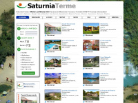 saturnia-terme.net Webseite Vorschau