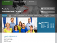 anaesthesie-freiberg.de Webseite Vorschau