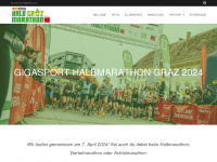 graz-halbmarathon.at Webseite Vorschau