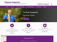 personaltrainer-darmstadt.de Webseite Vorschau