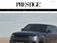 prestigemagazin.com Webseite Vorschau