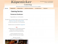 koepenicker-catering.de Webseite Vorschau