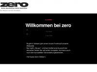 zero-wendland.de Webseite Vorschau