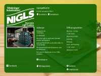 nigls.at Webseite Vorschau
