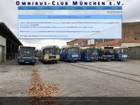 omnibusclub-muenchen.de Webseite Vorschau