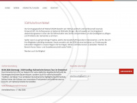 sgw-kultur.ch Webseite Vorschau