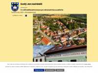 svjan.cz Webseite Vorschau