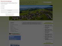 noechling.gv.at Webseite Vorschau