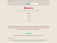 meena-support.de Webseite Vorschau