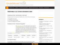 kinderfahrrad-16-zoll.net Webseite Vorschau