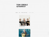 toni-eberle.com Webseite Vorschau