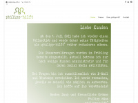 philipp-hilft.ch Webseite Vorschau