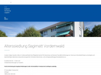 sagimatt-vordemwald.ch Webseite Vorschau